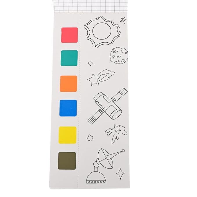 1 set of Water Colour Painting Random Design will be shipped - EKC2218