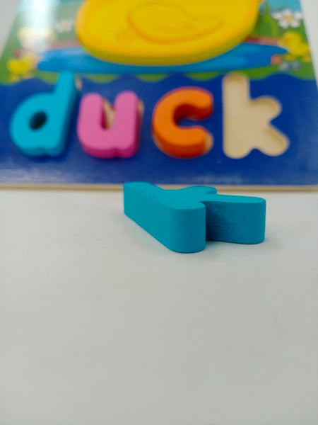 Wooden Zigsaw Puzzle Duck - EKT2617