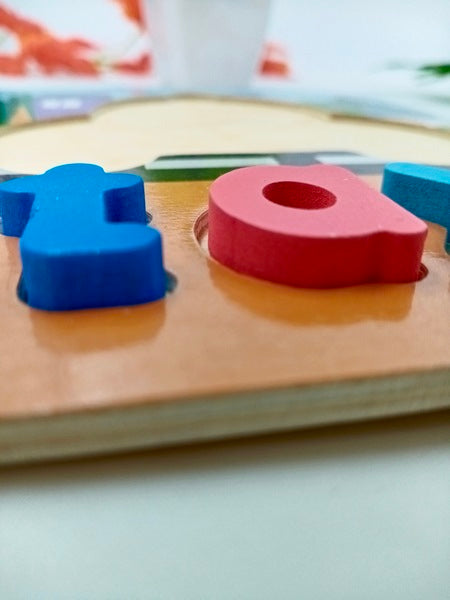 Wooden Zigsaw Puzzle Taxi - EKT2626