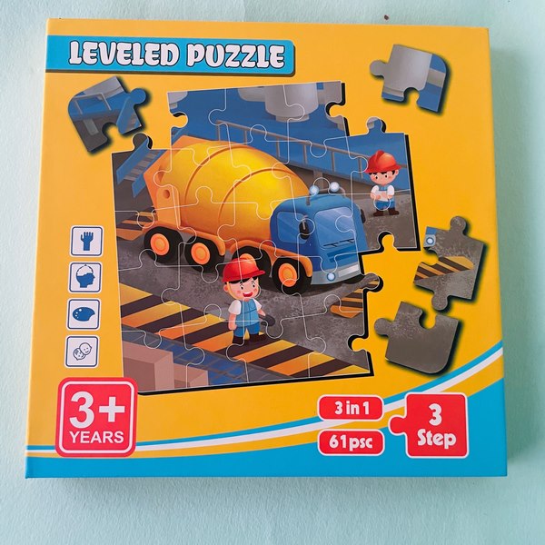 Leveled Puzzle Engineer Vehicle - EKT2629