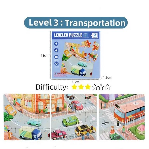 Leveled Puzzle Traffic - EKT3371