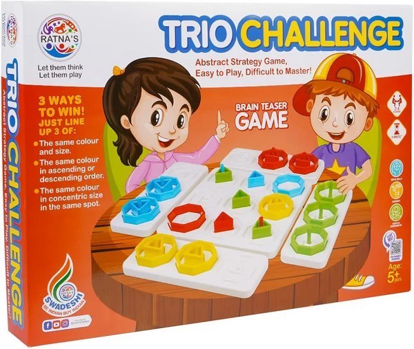 Trio Challenge Brain Teaser Game - EKT3554
