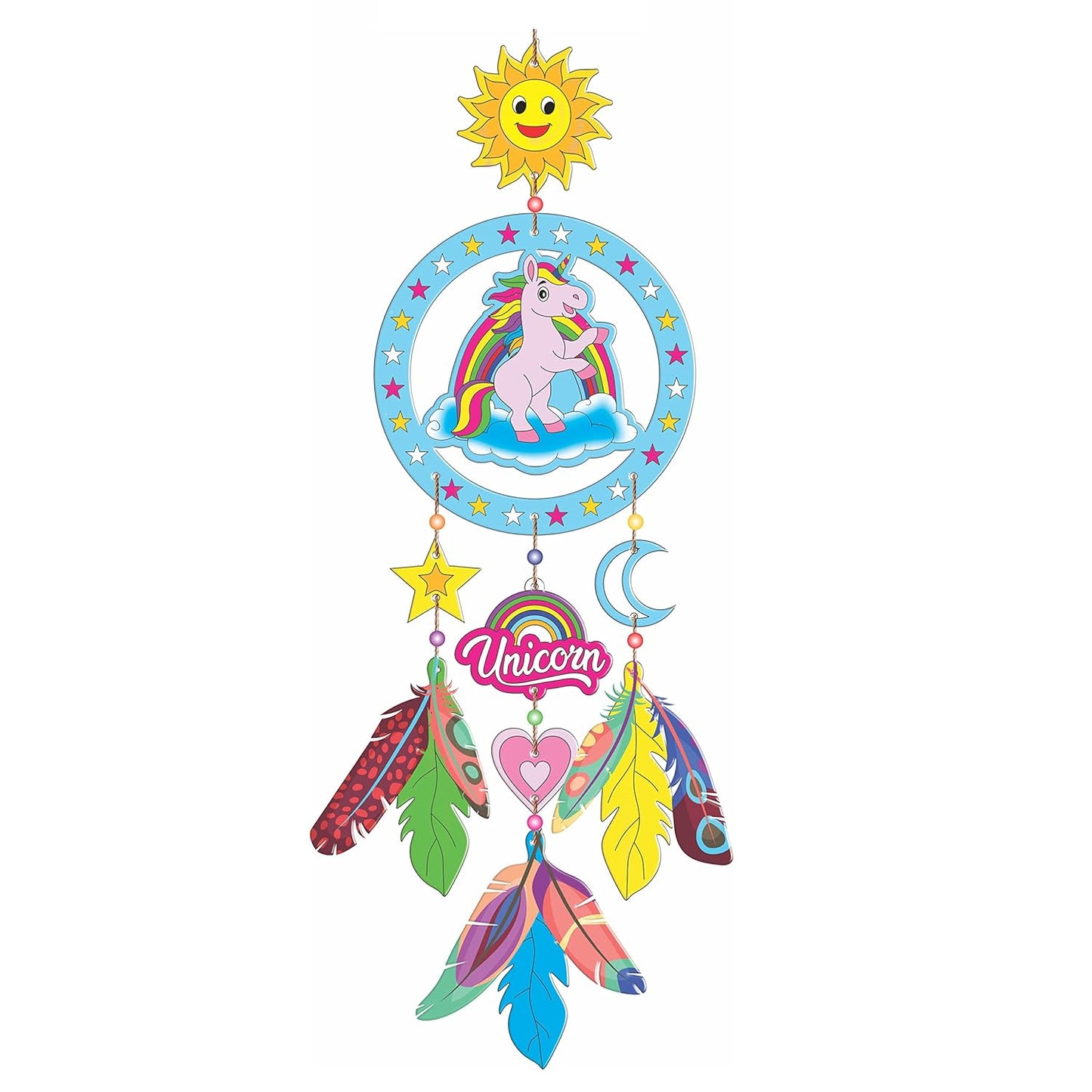 Dream Catcher DIY Kit for Kids will be shipped - EKT3634
