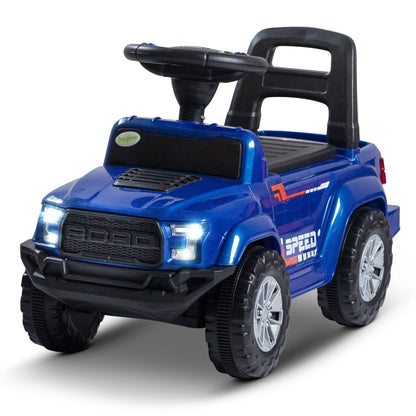 Baybee Push Ride on Baby Jeep for Kids Toys with LED Light & Storage Bin