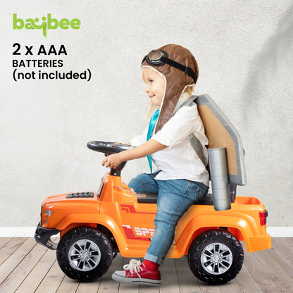Baybee Push Ride on Baby Jeep for Kids Toys with LED Light & Storage Bin