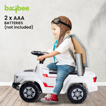 Baybee Push Ride on Baby Jeep for Kids Toys with LED Light & Storage Bin