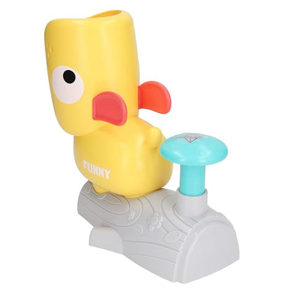 Spinning & Battling Tops - Flying Disc Launcher Toy for Kids Flying Saucer Machine Step on Kids Toys with 8 Flying Discs 2 Catch Net Eye Protection Tools Outdoor Backyard Games for Children an