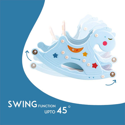 Baybee Baby Rocking Horse for Kids Plastic Swing Horse Ride-on Toy for Kids