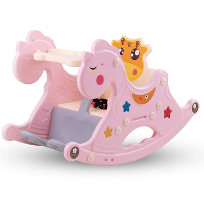 Baybee Baby Rocking Horse for Kids Plastic Swing Horse Ride-on Toy for Kids