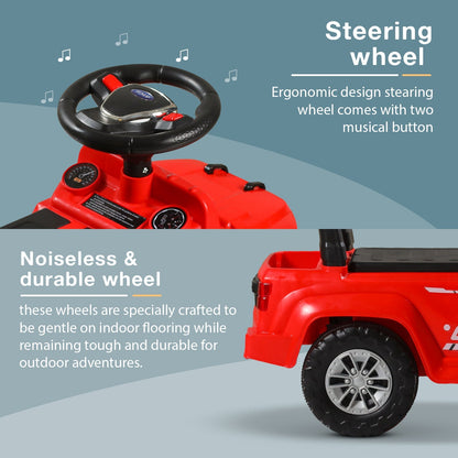 Baybee Speedy Baby Ride on Car for Kids, Push Ride on Toy With Led Light