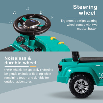 Baybee Speedy Baby Ride on Car for Kids, Push Ride on Toy With Led Light