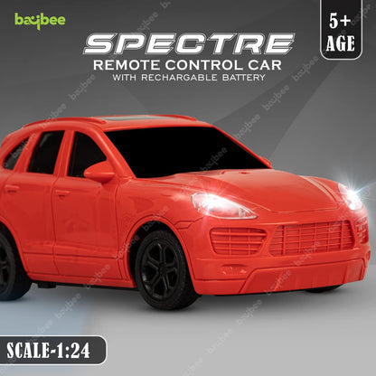 Baybee Spectre 1:24 Scale Rechargeable Remote Control Car for Kids, Stunt RC Cars