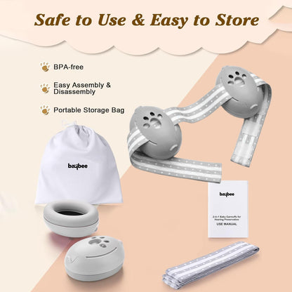 Baybee Noise Reduction Ear Muffs for Baby Essential Infants Ear Protector Headphones