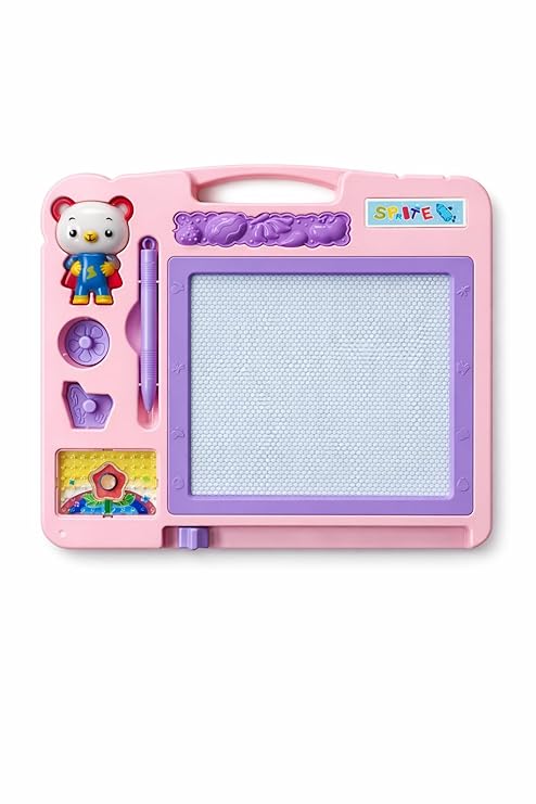 Magic Slate for Kids – Magnetic Slate Drawing Board, Erasable Doodle Pad for Educational Learning, Writing, Drawing & Creativity, Portable Toy for Boys & Girls 3+(Multicolor)