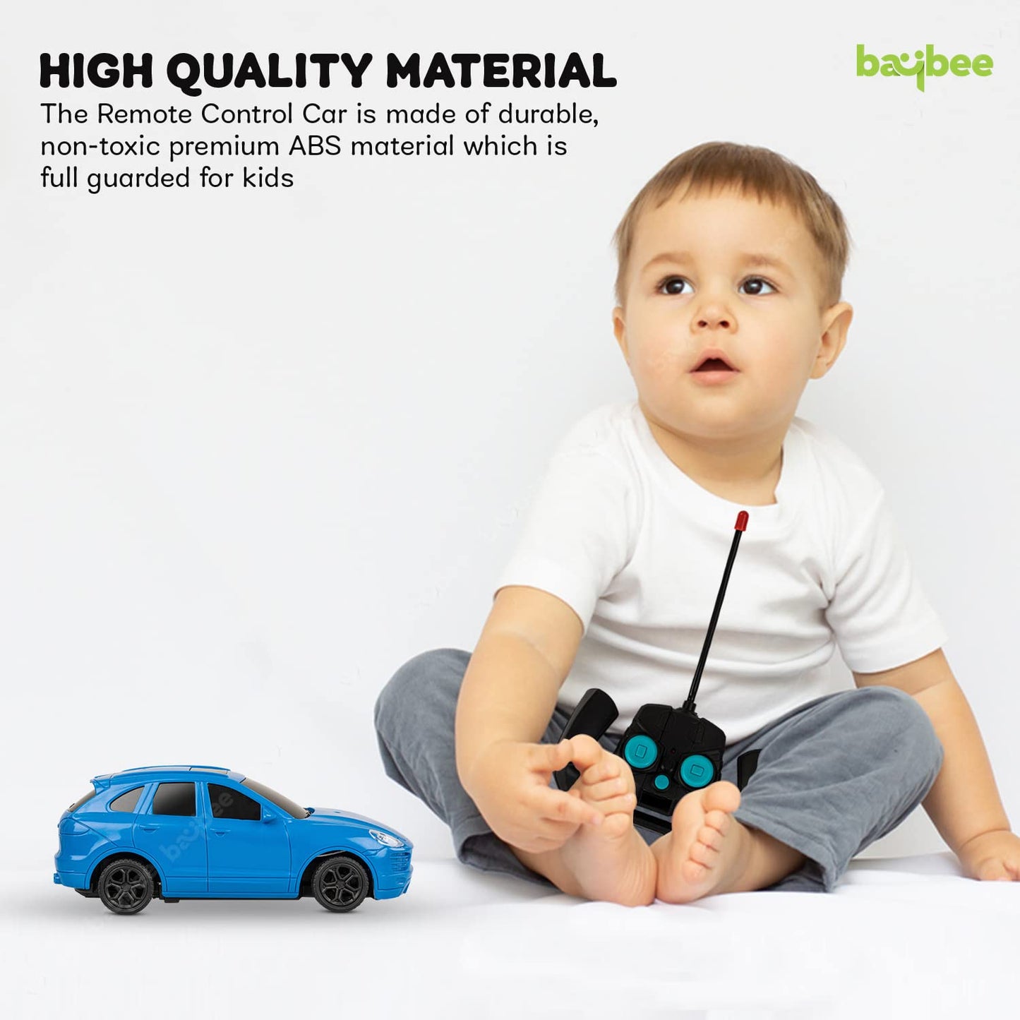Baybee Spectre 1:24 Scale Rechargeable Remote Control Car for Kids, Stunt RC Cars