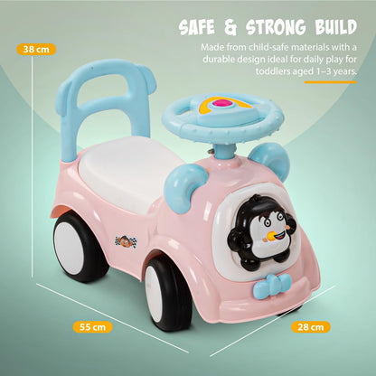Baybee Snappy Baby Ride on Cars for Kids Indoor Push Ride on Car