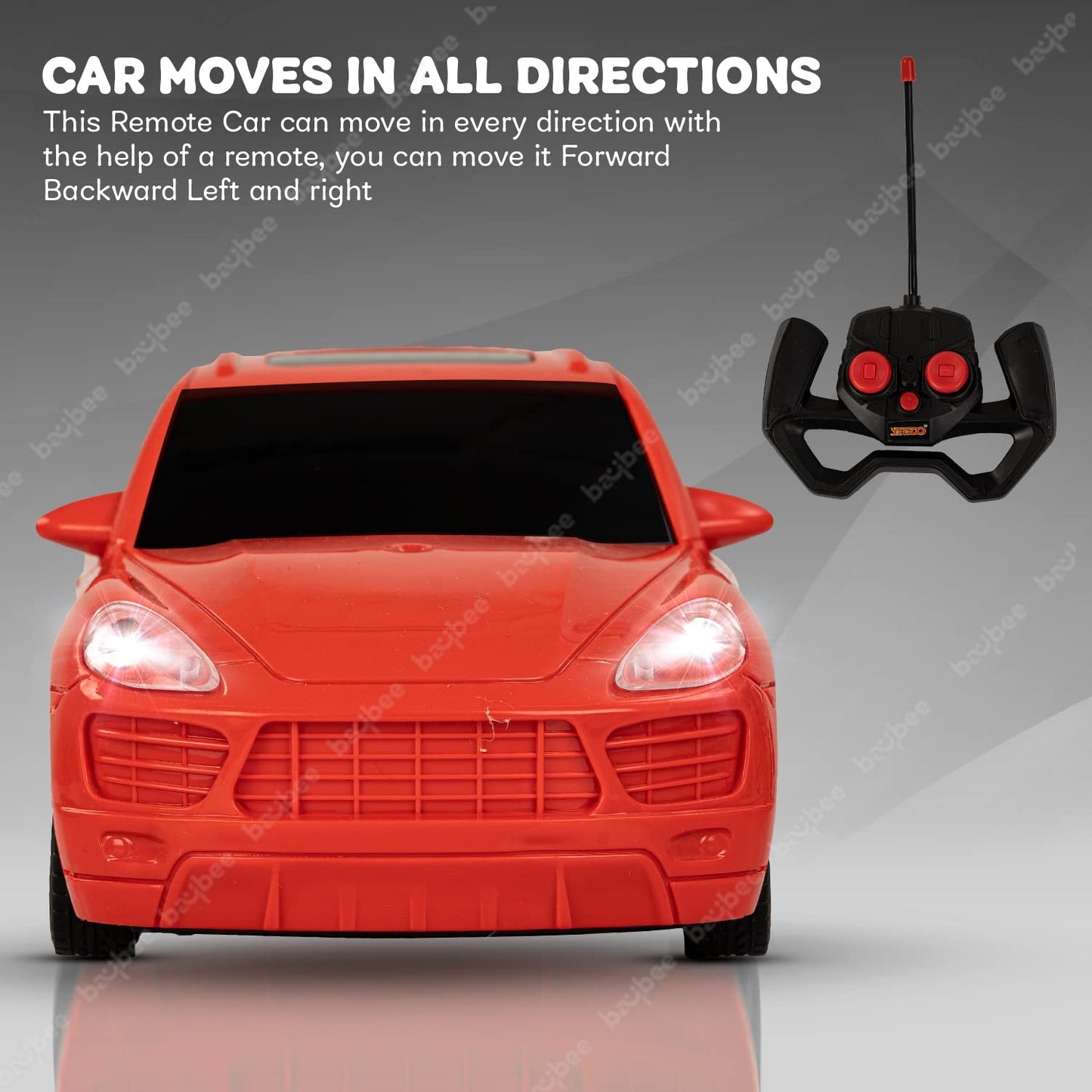 Baybee Spectre 1:24 Scale Rechargeable Remote Control Car for Kids, Stunt RC Cars