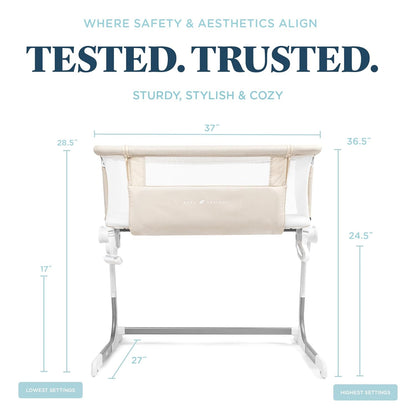 Baby Delight Beside Me Dreamer Summit Extra Tall Bassinet & Bedside Sleeper