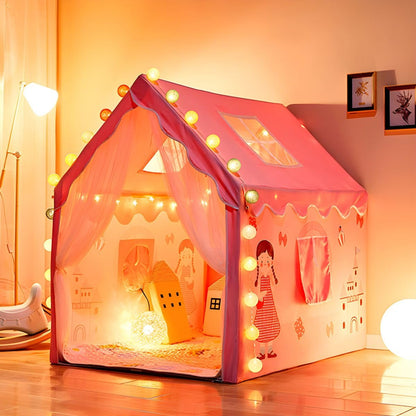 Colorfull and Extremely Light Weight Indoor and Outdoor Kids Play Tent House for 10 Year Old Girls and Boys Childrens, Multi, Tent House Theme (SMILEY)