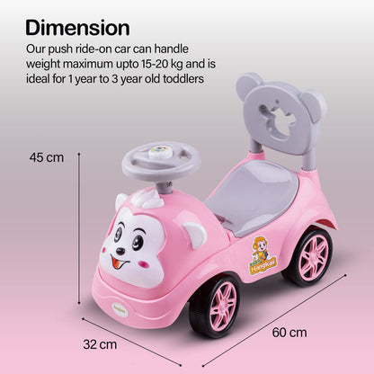 Baybee Monkey Baby Ride on Car Suitable for Boys & Girls