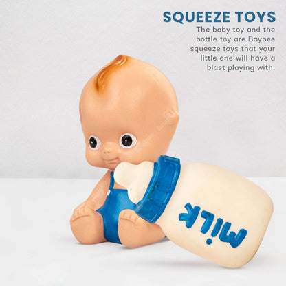 BAYBEE Squeezy Doll with Feeding Bottle for Kids