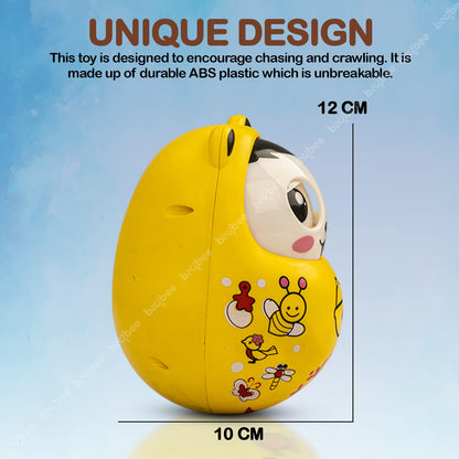Roll over image to zoom in Baybee Musical Roly Poly Toys for Baby with Blinking Eye