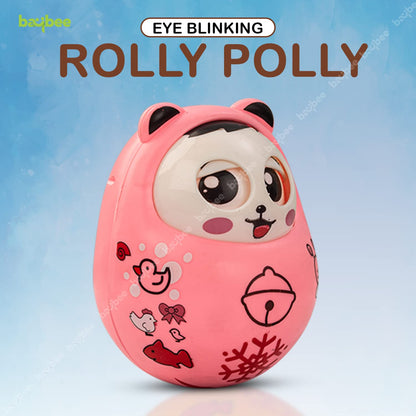 Roll over image to zoom in Baybee Musical Roly Poly Toys for Baby with Blinking Eye