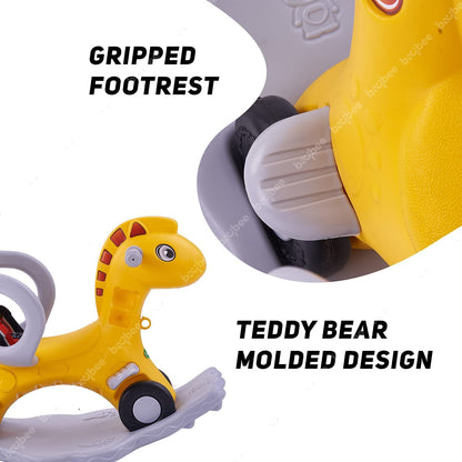 Baybee 3 in 1 Baby Horse Rider Ride on Toy Car for Kids, Baby Rocking Chair Ride on Push Car