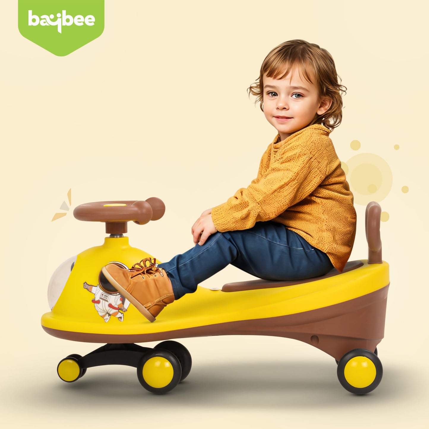 Baybee Astro Baby Swing Car for Kids