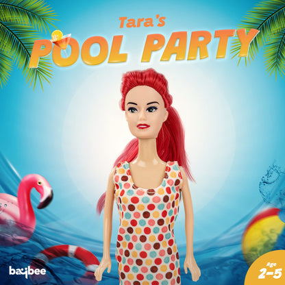 Baybee Fashion Doll for Girls Hair Styling Dressup Toys Girls Doll Set Foladable Hands