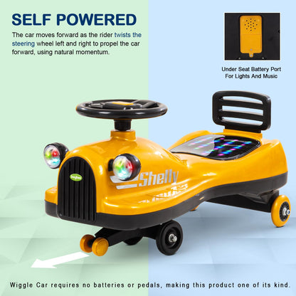 Baybee Trio Kids Magic Swing Cars for Kids, Twister Ride on Toy Kids Car