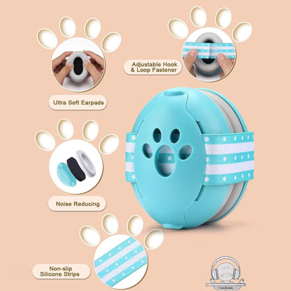 Baybee Noise Reduction Ear Muffs for Baby Essential Infants Ear Protector Headphones
