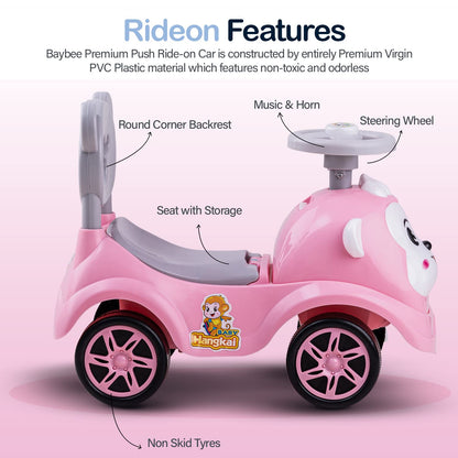 Baybee Monkey Baby Ride on Car Suitable for Boys & Girls
