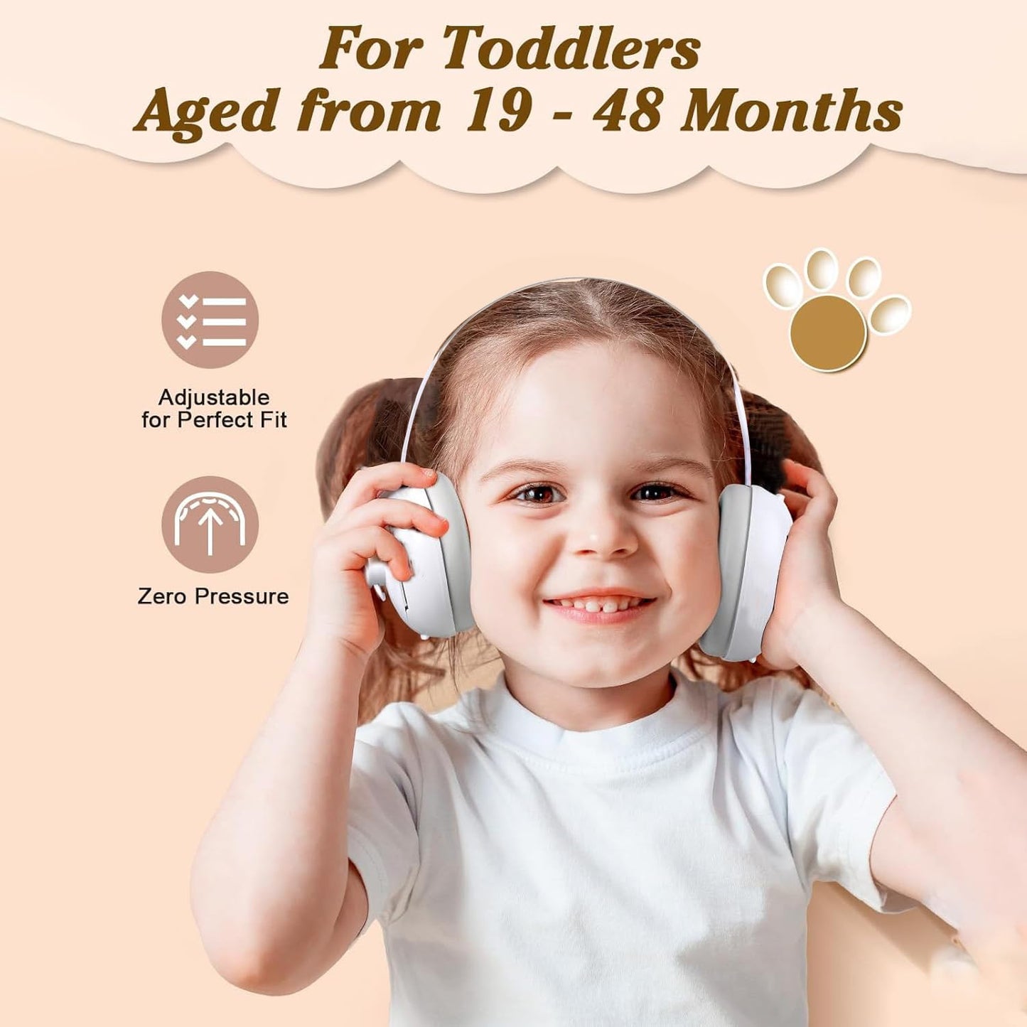 Baybee Noise Reduction Ear Muffs for Baby Essential Infants Ear Protector Headphones