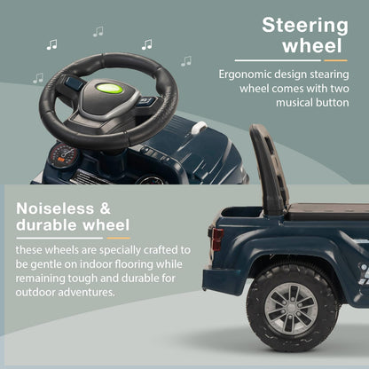 Baybee Speedy Baby Ride on Car for Kids, Push Ride on Toy With Led Light