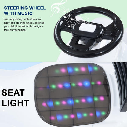 Baybee Trio Kids Magic Swing Cars for Kids, Twister Ride on Toy Kids Car