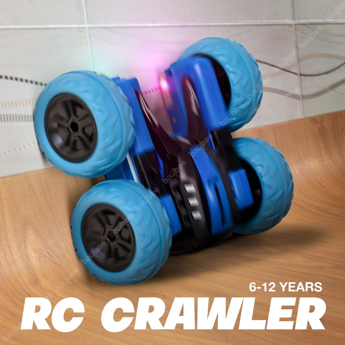 Baybee 1:20 Double Sided Remote Control Car for Kids, 4WD Stunt RC Cars with 360 Spin