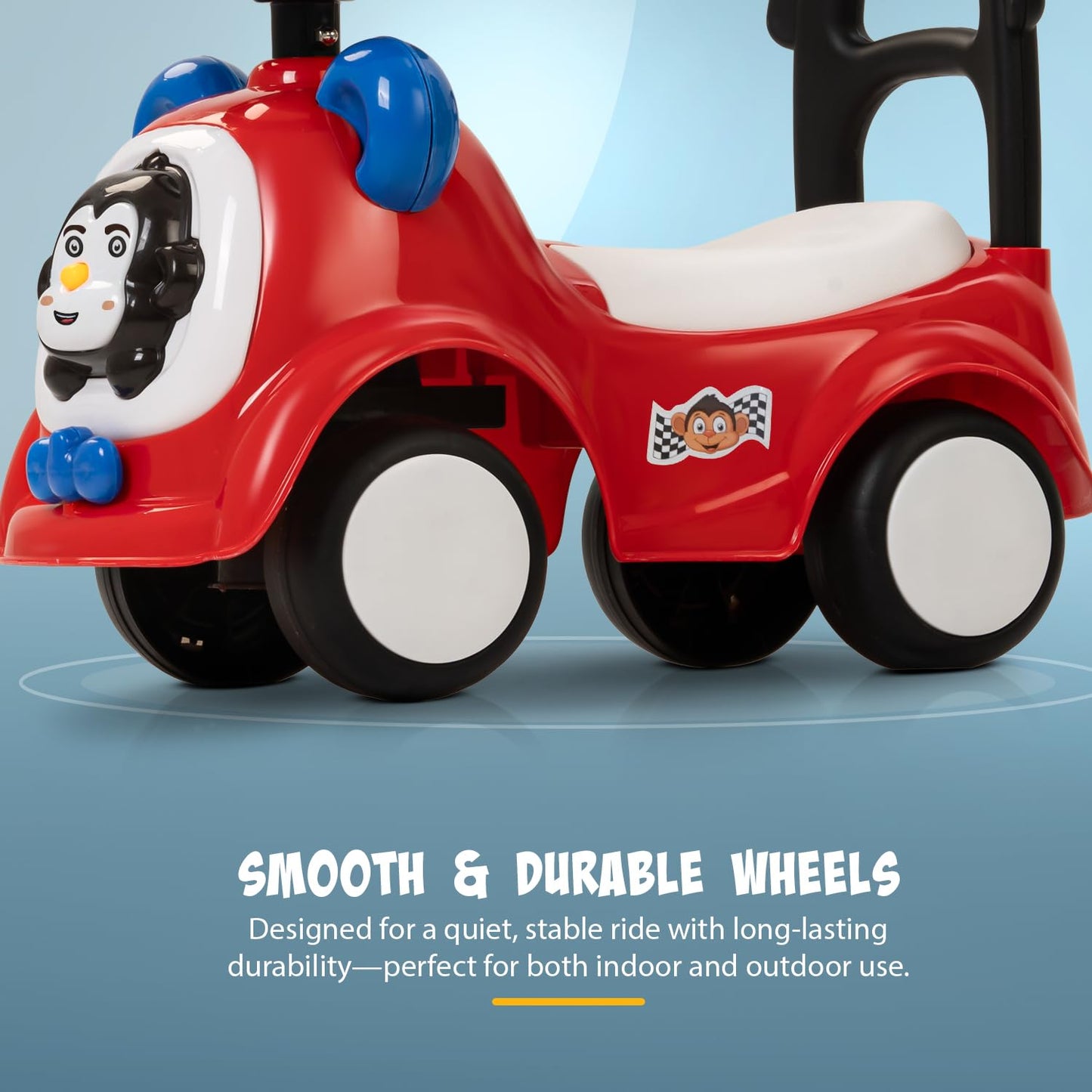 Baybee Snappy Baby Ride on Cars for Kids Indoor Push Ride on Car