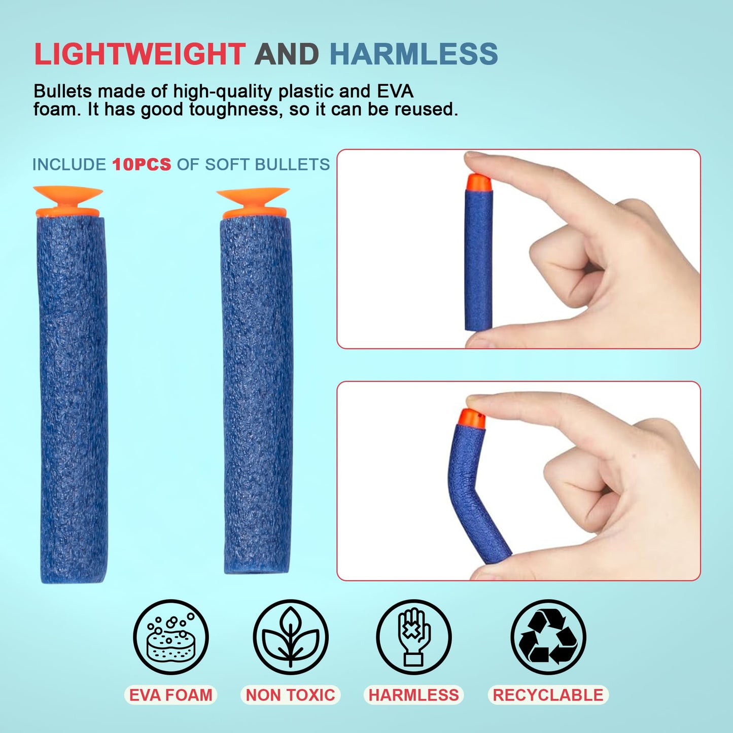 Baybee Funbee Musical Gun Toys for Kids, Toy Gun with Moving Gears, Music & Led Light  (Foam Gun)