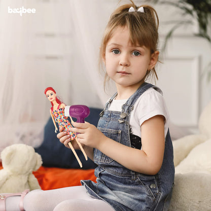 Baybee Stylish Fashion Doll Set for Girls Moveable Arms & Legs Doll Girl Toys with Cute Accessories Kids
