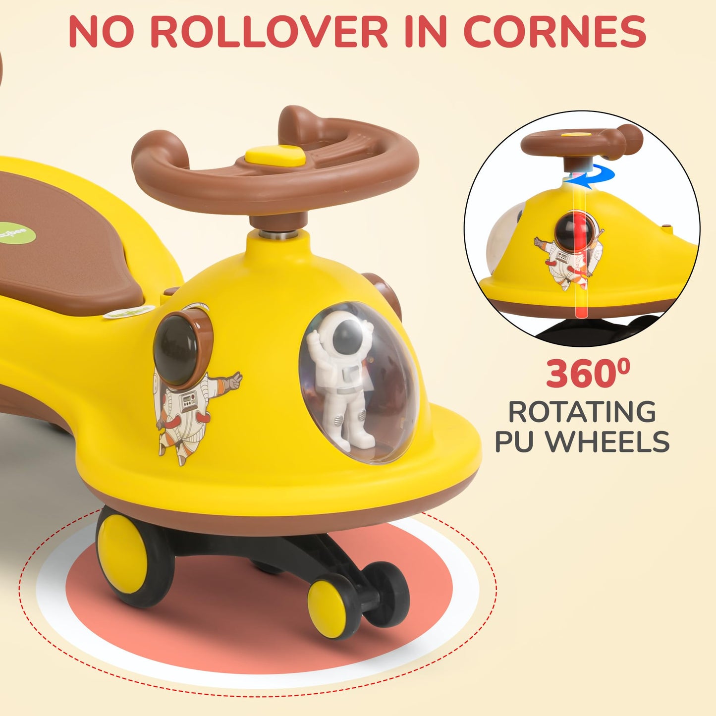 Baybee Astro Baby Swing Car for Kids