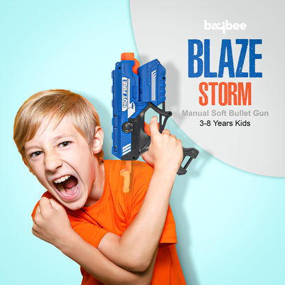 Baybee Funbee Musical Gun Toys for Kids, Toy Gun with Moving Gears, Music & Led Light  (Foam Gun)