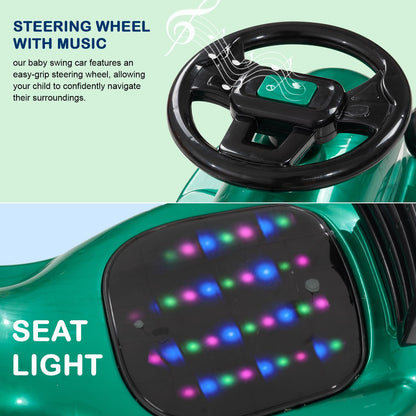 Baybee Trio Kids Magic Swing Cars for Kids, Twister Ride on Toy Kids Car