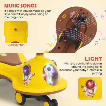 Baybee Astro Baby Swing Car for Kids