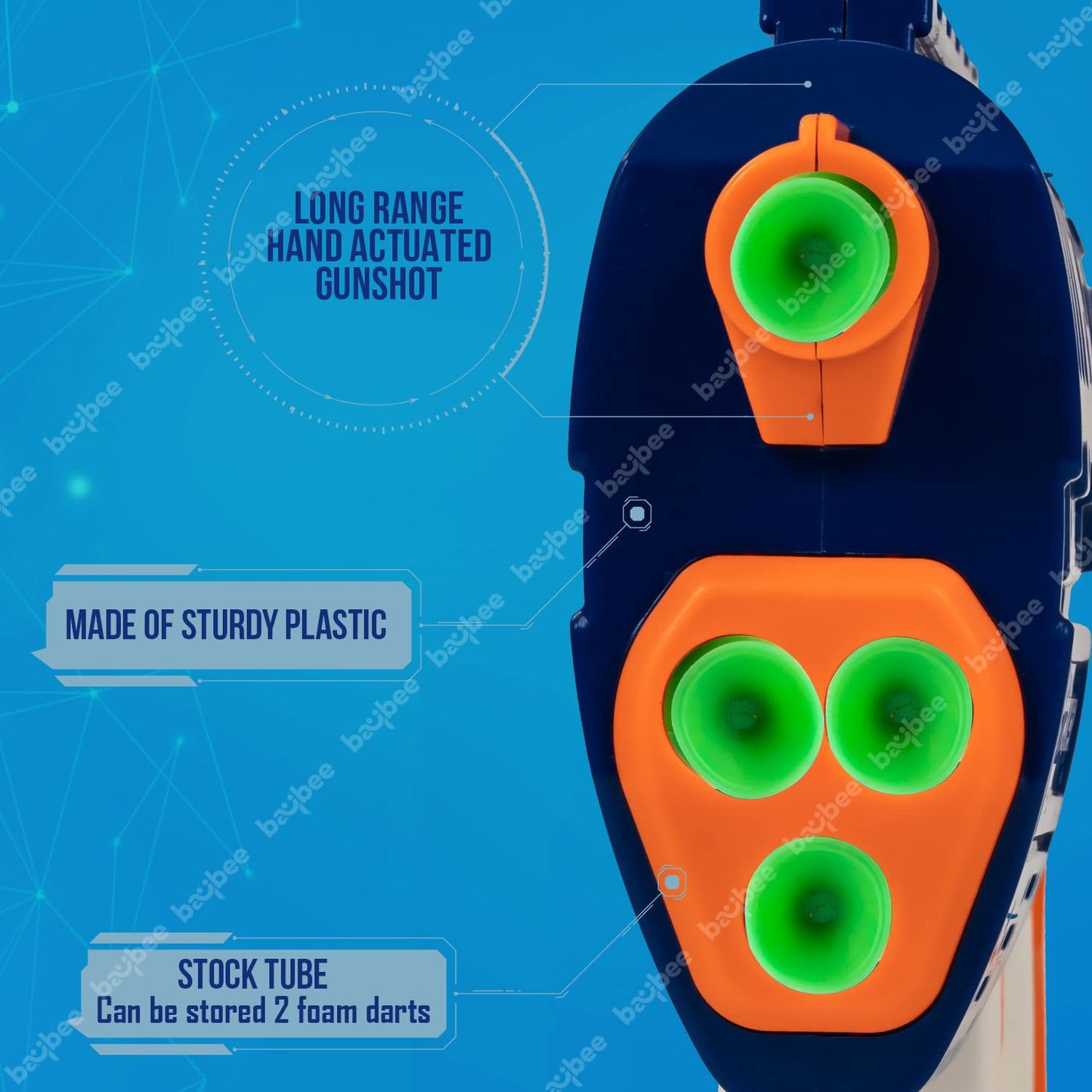 Baybee Blaster Gun Toys for Kids with Soft Foam Bullet Dart