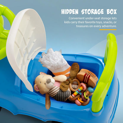 Baybee Snappy Baby Ride on Cars for Kids Indoor Push Ride on Car