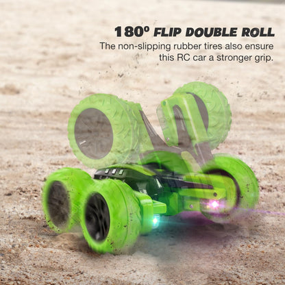 Baybee 1:20 Double Sided Remote Control Car for Kids, 4WD Stunt RC Cars with 360 Spin