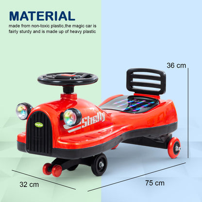 Baybee Trio Kids Magic Swing Cars for Kids, Twister Ride on Toy Kids Car