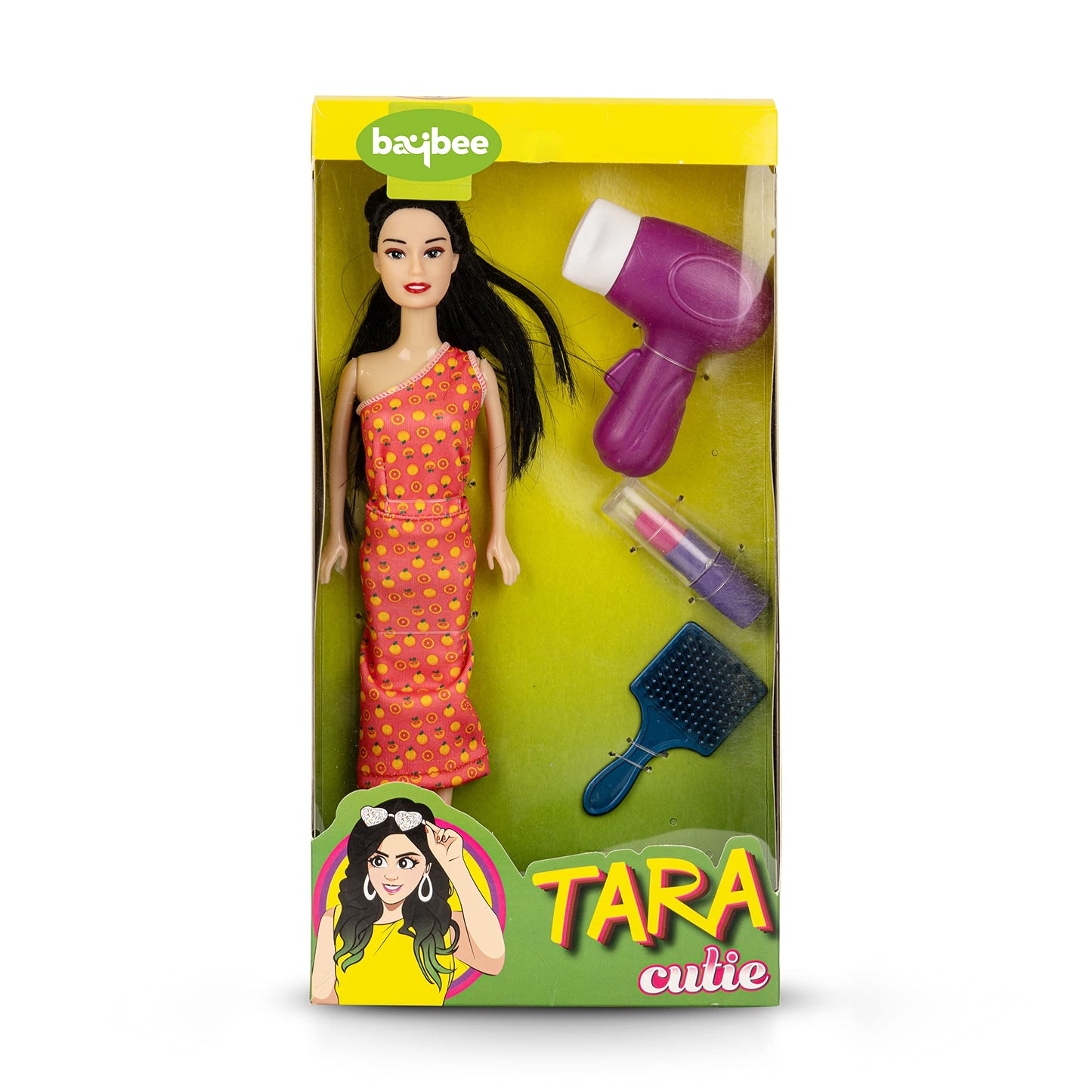 Baybee Stylish Fashion Doll Set for Girls Moveable Arms & Legs Doll Girl Toys with Cute Accessories Kids