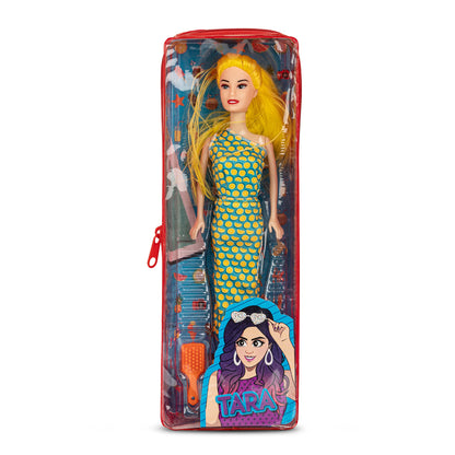 Baybee Fashion Doll for Girls Hair Styling Dressup Toys Girls Doll Set Foladable Hands